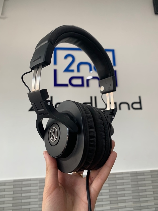 Tai nghe kiểm âm Audio Technica Ath-M30X - Màu đen - Ngoại hình: 98% - Box