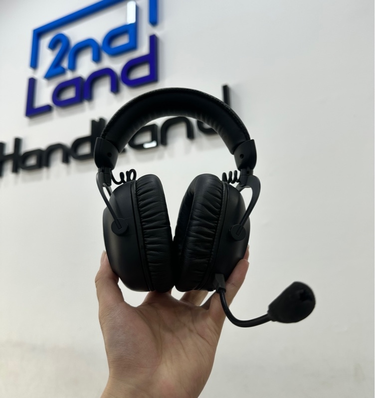 Tai nghe Logitech G PRO X 2 LIGHTSPEED Black - 2 mode: Receiver + Dây - Màu đen - Ngoại hình 97% - Đủ phụ kiện