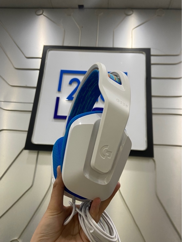 Tai nghe Logitech G335 - Màu trắng xanh - Ngoại hình: 98% - FullBox