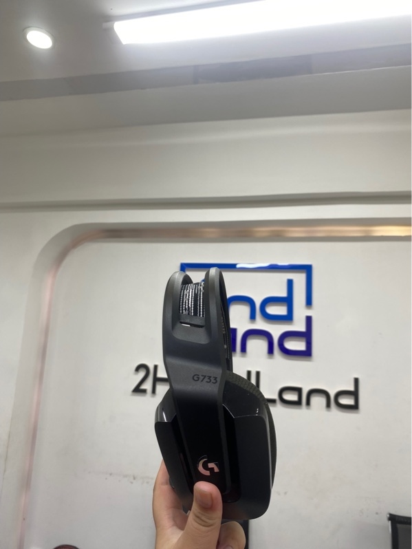 Tai nghe Logitech G733 Lightspeed RGB - 1node (2.4) - Màu đen - Ngoại hình 97.5% - Kèm box ,usb-c, reciver