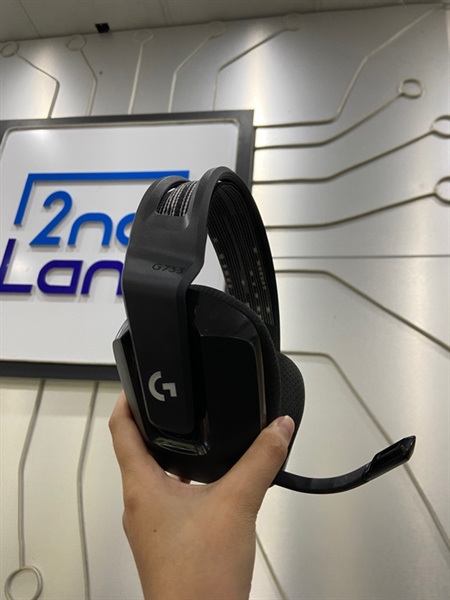 Tai nghe Logitech G733 - Màu đen - Ngoại hình: 98% - Kèm Receiver + dây 1