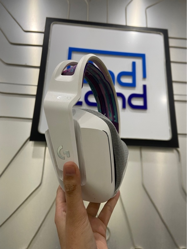 Tai nghe Logitech G733 - Màu trắng - Ngoại hình: 97% - Kèm receiver
