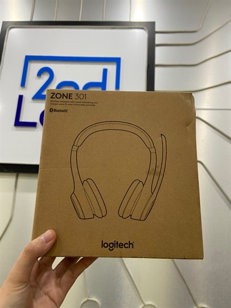 Tai nghe Logitech Zone 301 Wireless - Màu đen - Ngoại hình: 99% - FullBox