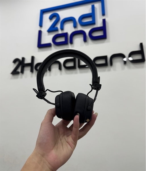 Tai nghe Marshall Major 5 - HÀNG CHÍNH HÃNG có tem ASH - Màu đen - Ngoại hình 98% - Fullbox