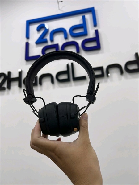 Tai nghe Marshall Major IV - Màu đen - Ngoại hình 97% - Kèm túi + dây sạc 2