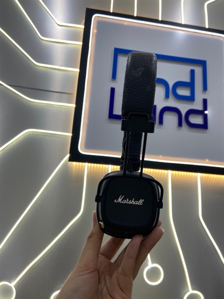 Tai nghe Marshall Major IV - Màu đen - Ngoại hình: 97% - Kèm túi + miếng đệm đầu mới 2