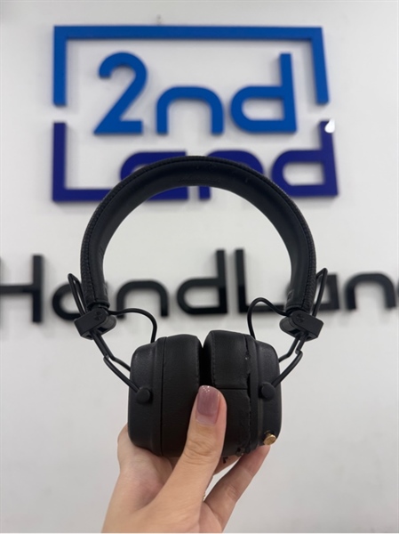 Tai nghe Marshall Major IV - tem ASH - Màu đen - Ngoại hình 97% - tróc đệm 2 tai - kèm box 1