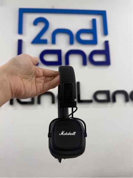 Tai nghe Marshall Major IV - tem ASH - Màu đen - Ngoại hình 97% - tróc đệm 2 tai - kèm box 2