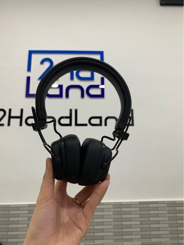 Tai nghe Marshall Major V - Màu đen - Ngoại hình: 98% - Body
