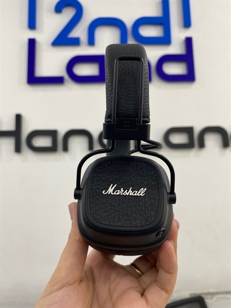Tai nghe Marshall Major V - Màu đen - Ngoại hình 98% - Kèm Box , dây sạc , 3.5mm 3