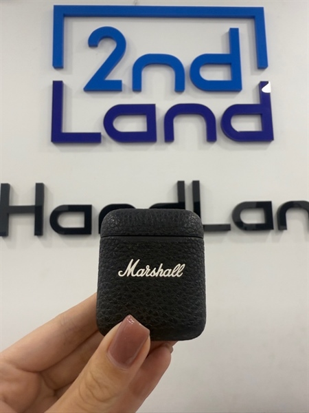 Tai nghe Marshall Minor 3 - Tem ASH - Màu đen - Ngoại hình 98% - Kèm Box , dây usb-c 1