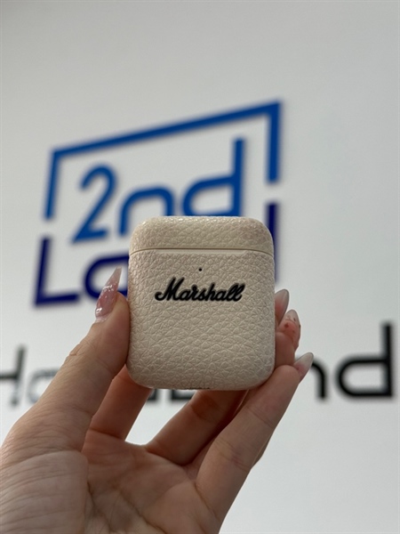 Tai Nghe Marshall Minor 3 - Trắng (cream) - 98%