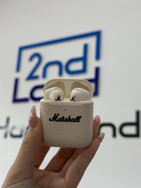 Tai Nghe Marshall Minor 3 - Trắng (cream) - 98% 1
