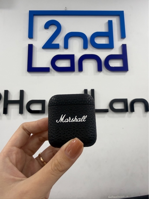 Tai nghe Marshall Minor 4 - Chính hãng ASH - Màu đen - Ngoại hình 99% - Fullbox