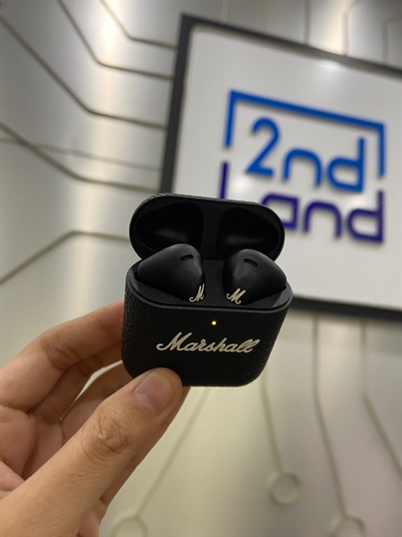 Tai nghe Marshall Minor 4 - Có tem ASH - Màu đen - Ngoại hình: 98% - FullBox 2