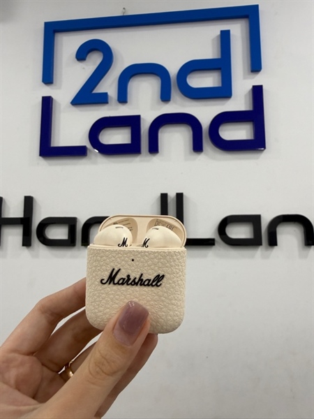 Tai nghe Marshall Minor 4 - Màu kem - Ngoại hình 98% - Body 1