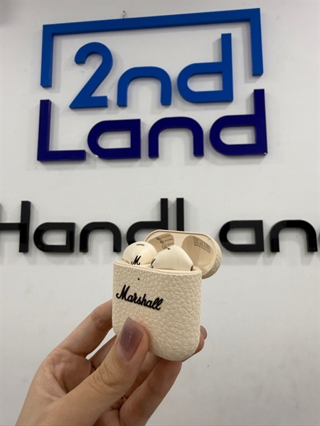 Tai nghe Marshall Minor 4 - Màu kem - Ngoại hình 98% - Body 2