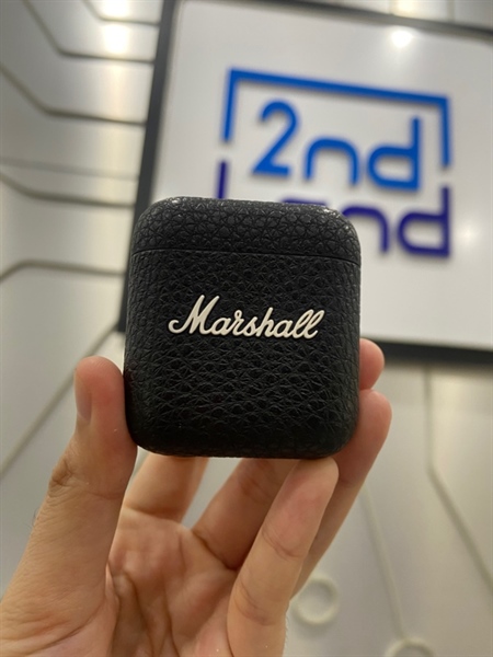 Tai nghe Marshall Minor IV - Màu đen - Ngoại hình: 98% - Có tem ash - Kèm Box + sạc