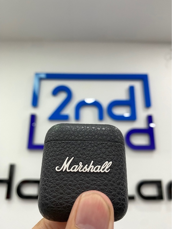 Tai nghe Marshall Minor IV - Tem ASH - Màu den - Ngoại hình: 98% - FullBox