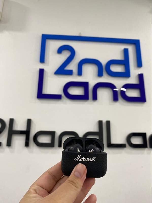 Tai nghe Marshall Motif II ANC - Màu đen - Ngoại hình 97% - Cấn tai phải - Body