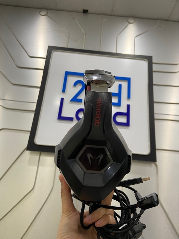 Tai nghe Microlab G7 Pro - Màu đen - Ngoại hình: 97.5% - Kèm Box