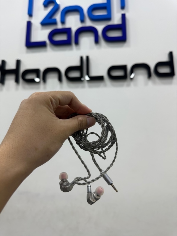 Tai nghe Moondrop LAN - Màu bạc - Ngoại hình 97% - Kèm Box + Dây kết nối