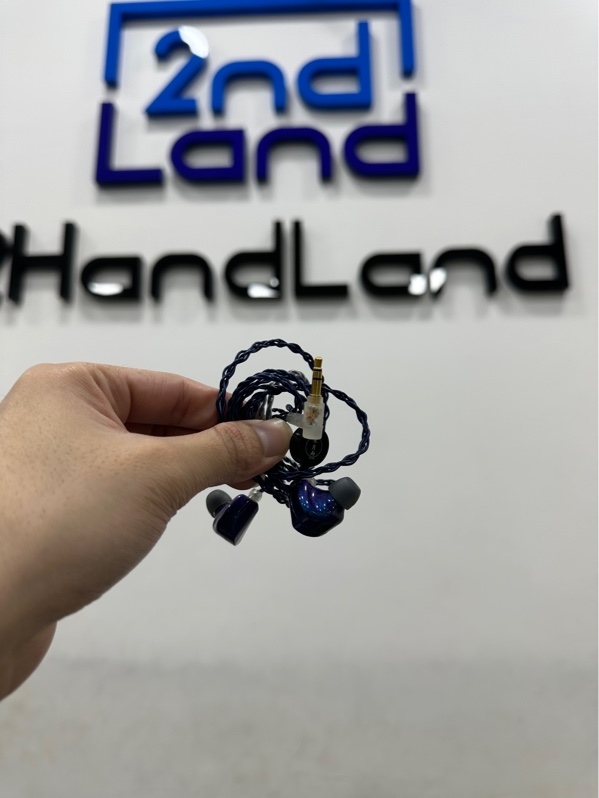 Tai nghe Moondrop Starfield 1 - Màu xanh - Ngoại hình 97% - Kèm box + Túi đựng + Cáp tai nghe Kinera Ace MMCX