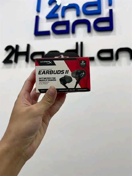 Tai nghe nhét tai Hyperx Cloud Earbuds II - Màu đen - Ngoại hình 98% - Fullbox 3