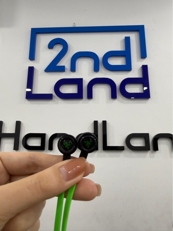 Tai nghe nhét tai Razer Hammerhead Pro V2 - Màu xanh đen - Ngoại hình 98% - FullBox