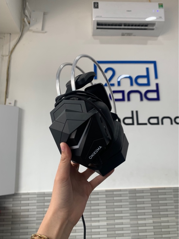 Tai nghe Onikuma x20 - Màu đen - Ngoại hình: 97% - Box