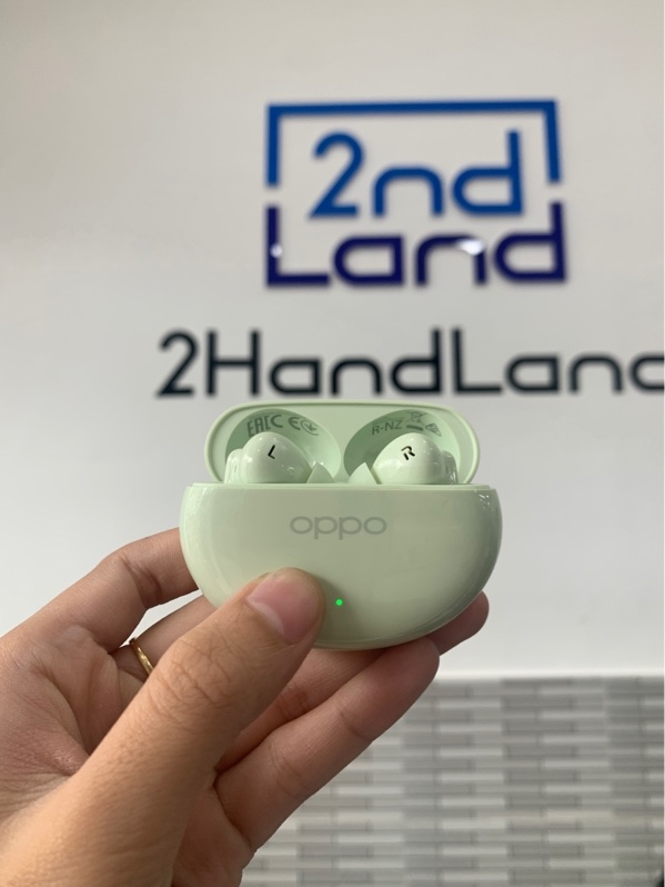 Tai nghe Oppo Enco Air 4 - Màu xanh mint - Ngoại hình: 98% - Box