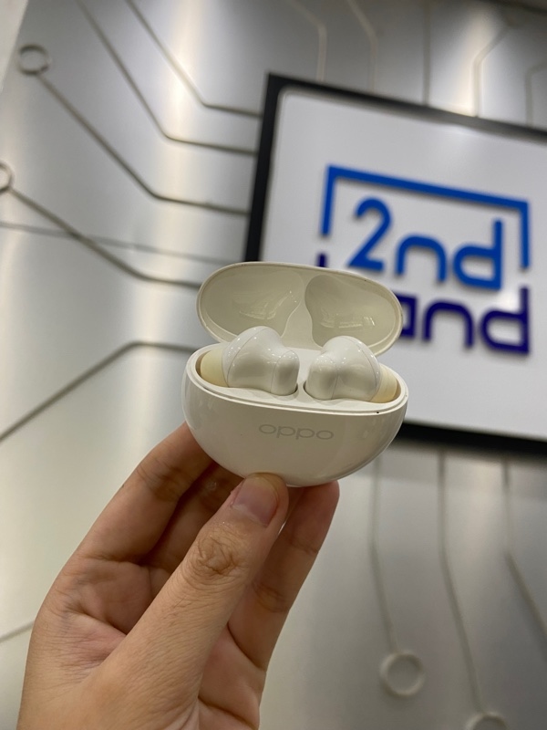 Tai nghe Oppo Enco Buds 2 - Màu trắng - Ngoại hình: 97% - Body