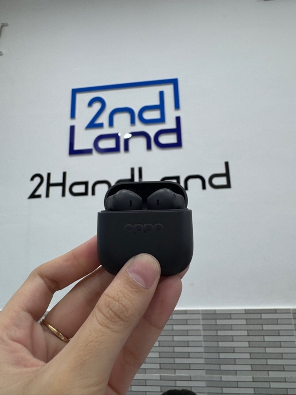 Tai nghe Oppo Enco Buds3 - Màu đen - Ngoại hình: 98% - Box