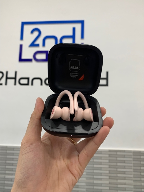 Tai nghe Powerbeats Pro - Màu đen - Ngoại hình: 97% - Tai phải nghe được 3h - Body