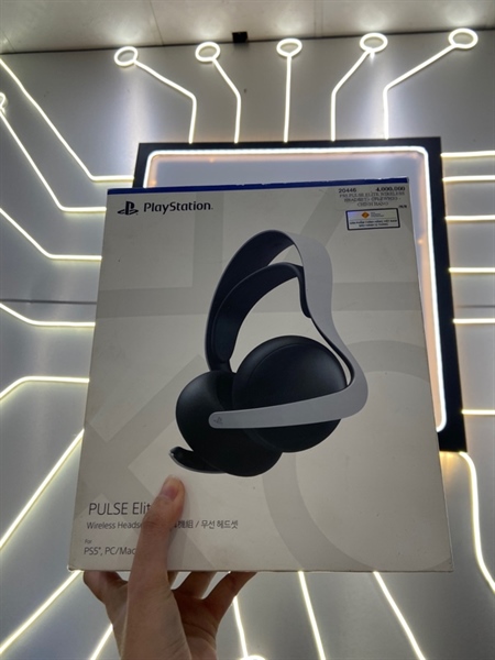 Tai nghe PS5 PULSE ELITE - Màu trắng - Ngoại hình: 97% - Đệm tai tróc nhẹ - FullBox