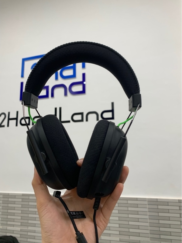 Tai nghe Razer BlackShark V2 Special Edition - Màu đen - Ngoại hình: 97% - Body, kèm soundcard, thiếu mic