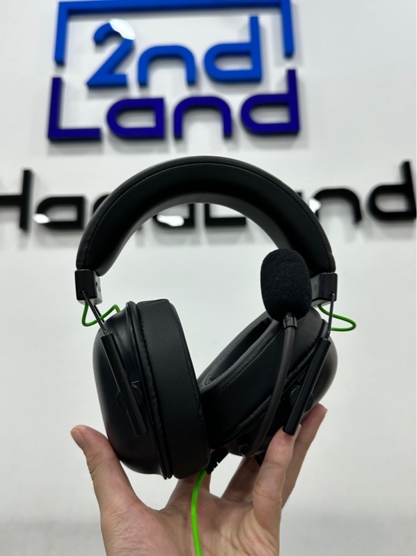 Tai nghe Razer BlackShark V2 X - 1 mode dây - Màu xanh đen - Ngoại hình 98%- Đã thay đệm tai mới - Body