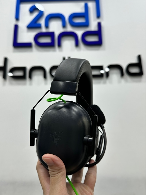 Tai nghe Razer BlackShark V2 X - 1 mode dây - Màu xanh đen - Ngoại hình 98%- Đã thay đệm tai mới - Body