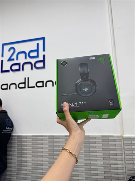 Tai nghe Razer Kraken 7.1 V2 - Màu đen - Ngoại hình 97% - Fullbox
