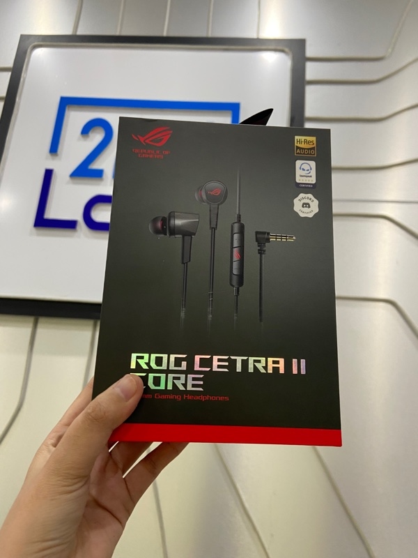 Tai nghe ROG Centra 2 Core - Màu đen - Ngoại hình: 98% - FullBox