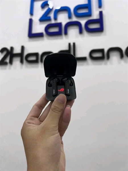 Tai nghe Rog Cetra True Wireless - Màu đen - Ngoại hình 97% - Box 1