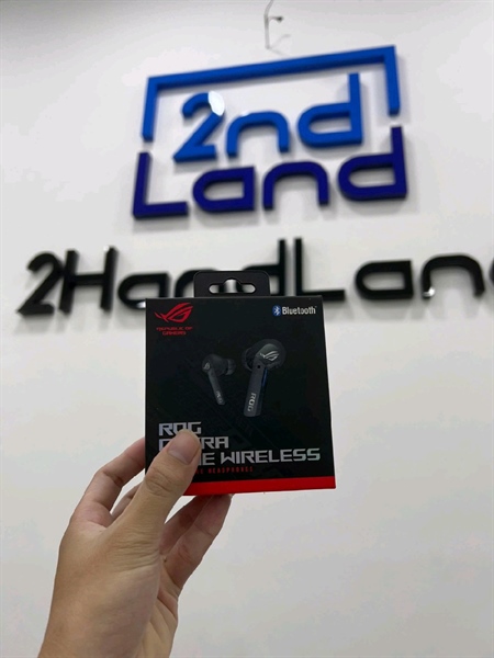 Tai nghe Rog Cetra True Wireless - Màu đen - Ngoại hình 97% - Box 3