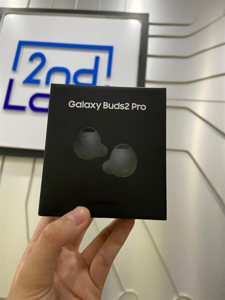 Tai nghe Samsung Galaxy Buds 2 Pro - Màu đen - Ngoại hình: 97% - Hộp sạc xước nhiều, tai nghe tróc sơn - Kèm Box