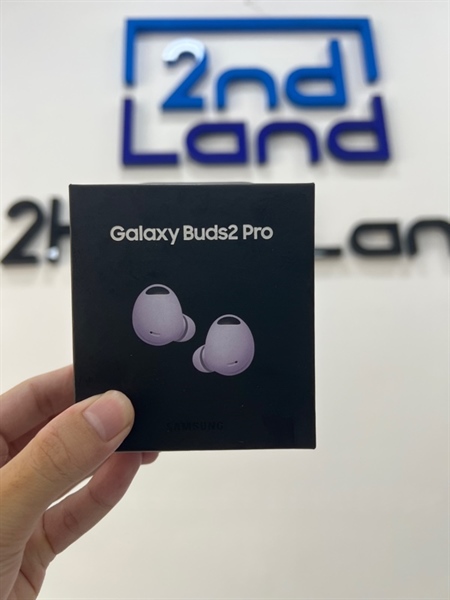 Tai nghe Samsung Galaxy Buds 2 Pro - Màu tím - Ngoại hình 98% - Box