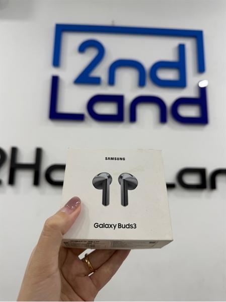Tai nghe Samsung Galaxy Buds 3 thường - Màu xám - Ngoại hình 97% - Kèm Box