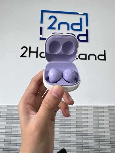 Tai nghe Samsung Galaxy Buds2 - Màu tím - Ngoại hình 97% - Body 1