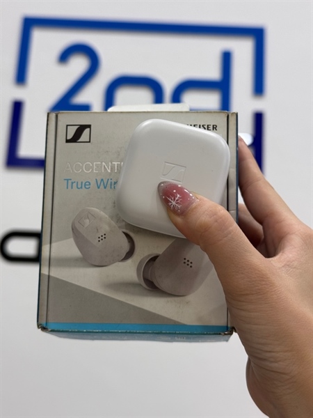 Tai Nghe Sennheiser ACCENTUM true wireless - Màu trắng - Ngoại hình: 98% - Fullbox
