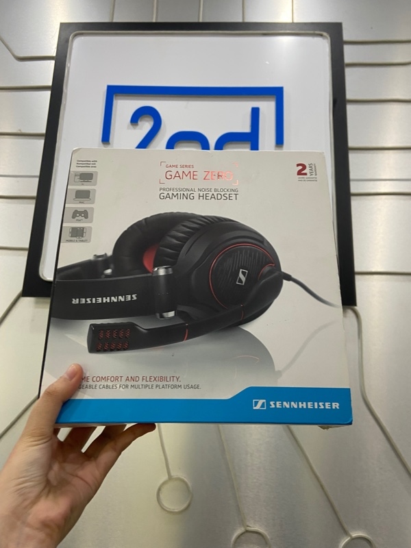 Tai nghe Sennheiser Game Zero Compromise - Màu đen - Ngoại hình: 98% - FullBox + mic