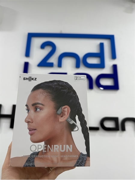 Tai nghe Shokz Open Run - Màu xám - Ngoại hình 98% - Kèm box + Sạc