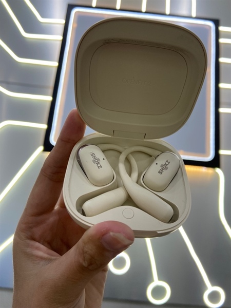 Tai nghe Shokz Openfit 2 (T920) - Màu kem - Ngoại hình: 98% - Body 1